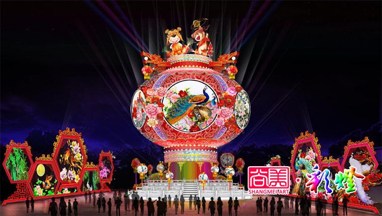 自貢彩燈公園里的花燈展出結(jié)束后都到哪里去了？